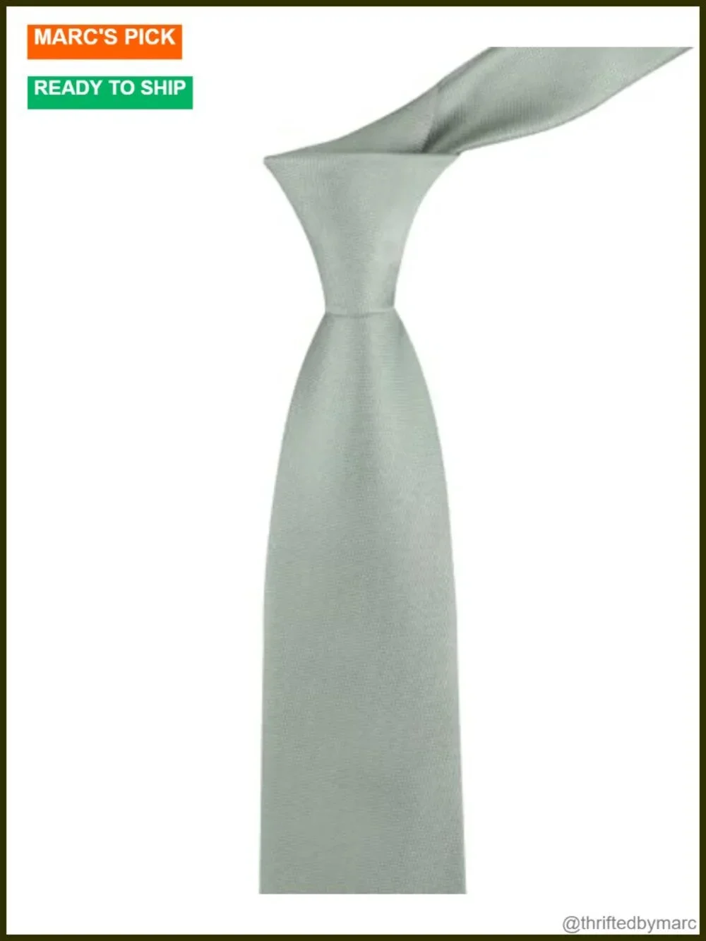 Calvin Klein Classic Solid Tie 3 1/8